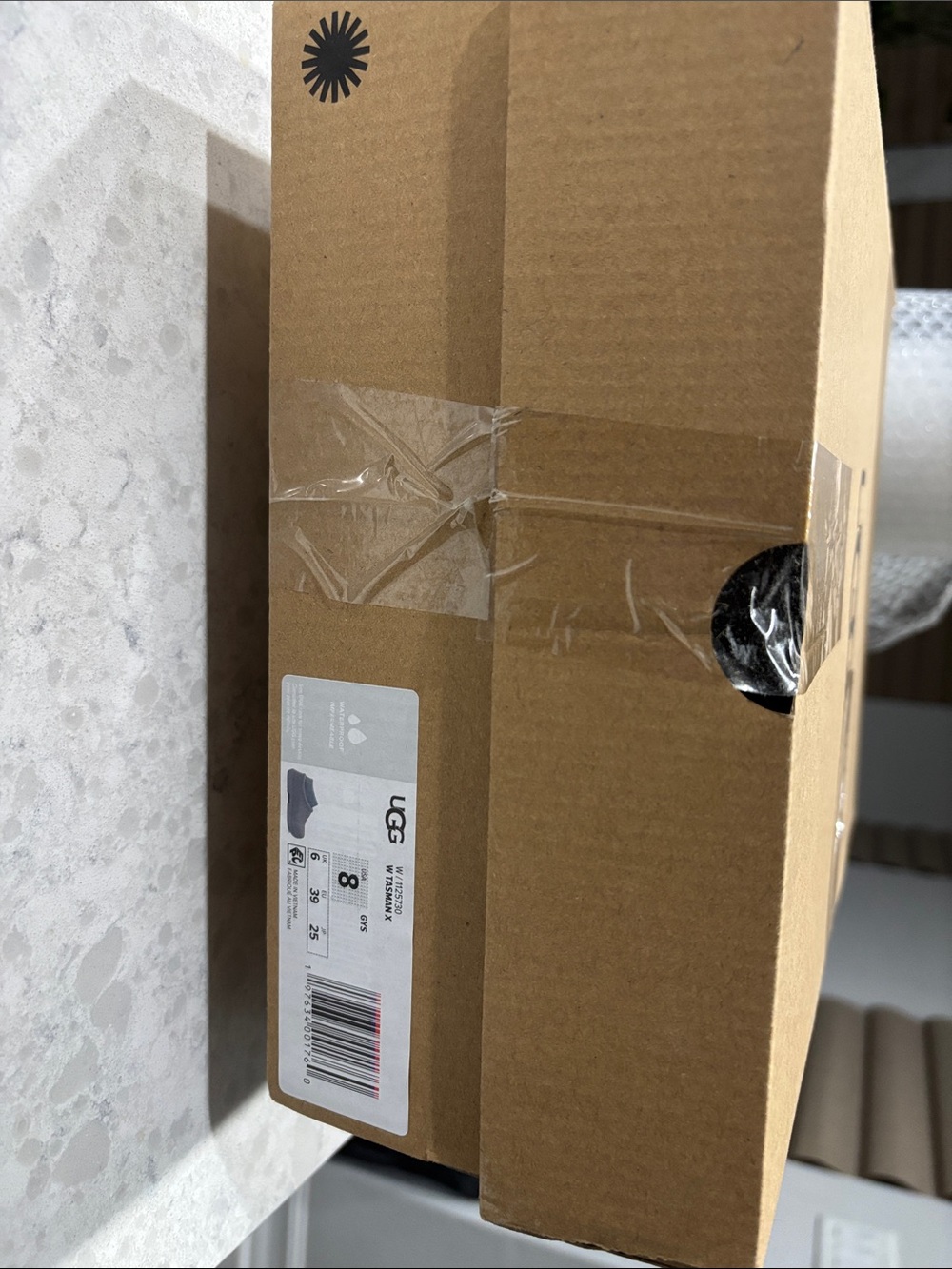 UGG Cardboard Shoe Box - Brown